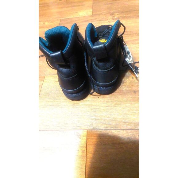 Georgia Giant Men’s Work Boots G6370 – Size 9.5 Black (Tag Attached, Sole Wear) - Picture 2 of 8